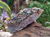 Natural Libethenite Crystals On Dolomite Matrix Specimens x 3 From Shituru, Congo