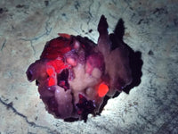 Natural Drusy Quartz Coated Black Tipped Calcite Pseudomorph Specimens x 6 From Albert's Mountain, Lesotho