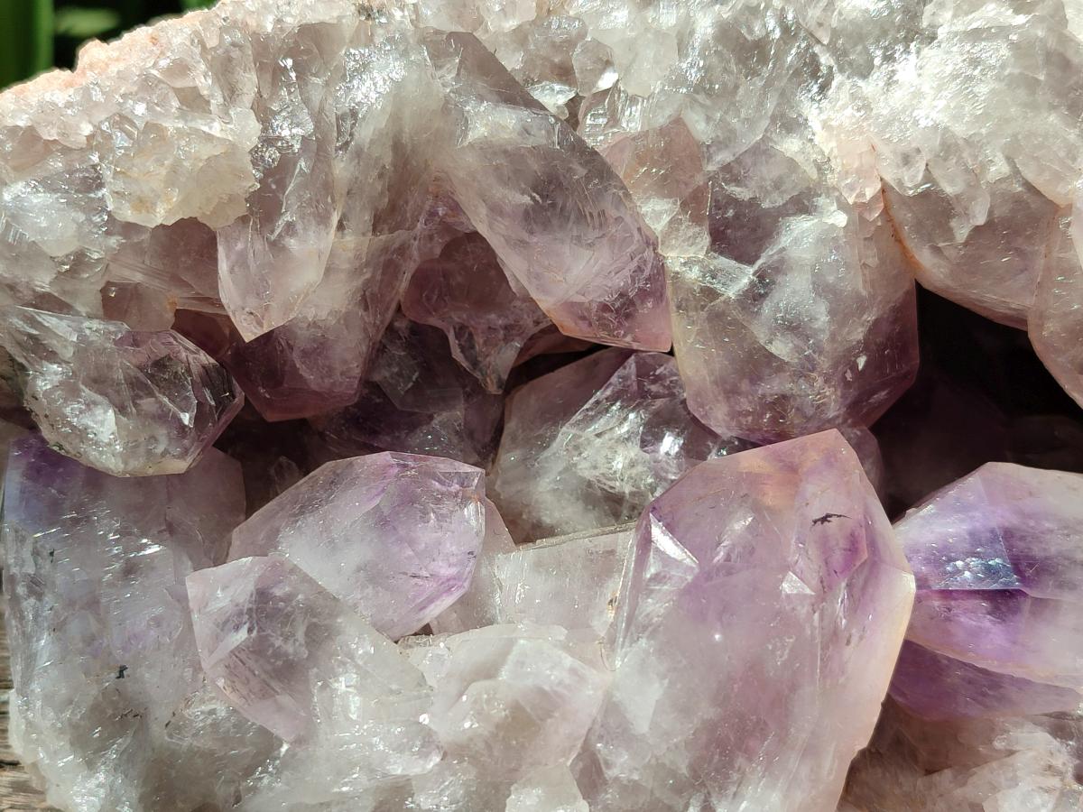 Natural Large Jacaranda Amethyst Crystal Cluster x 1 From Mumbwa, Zambia