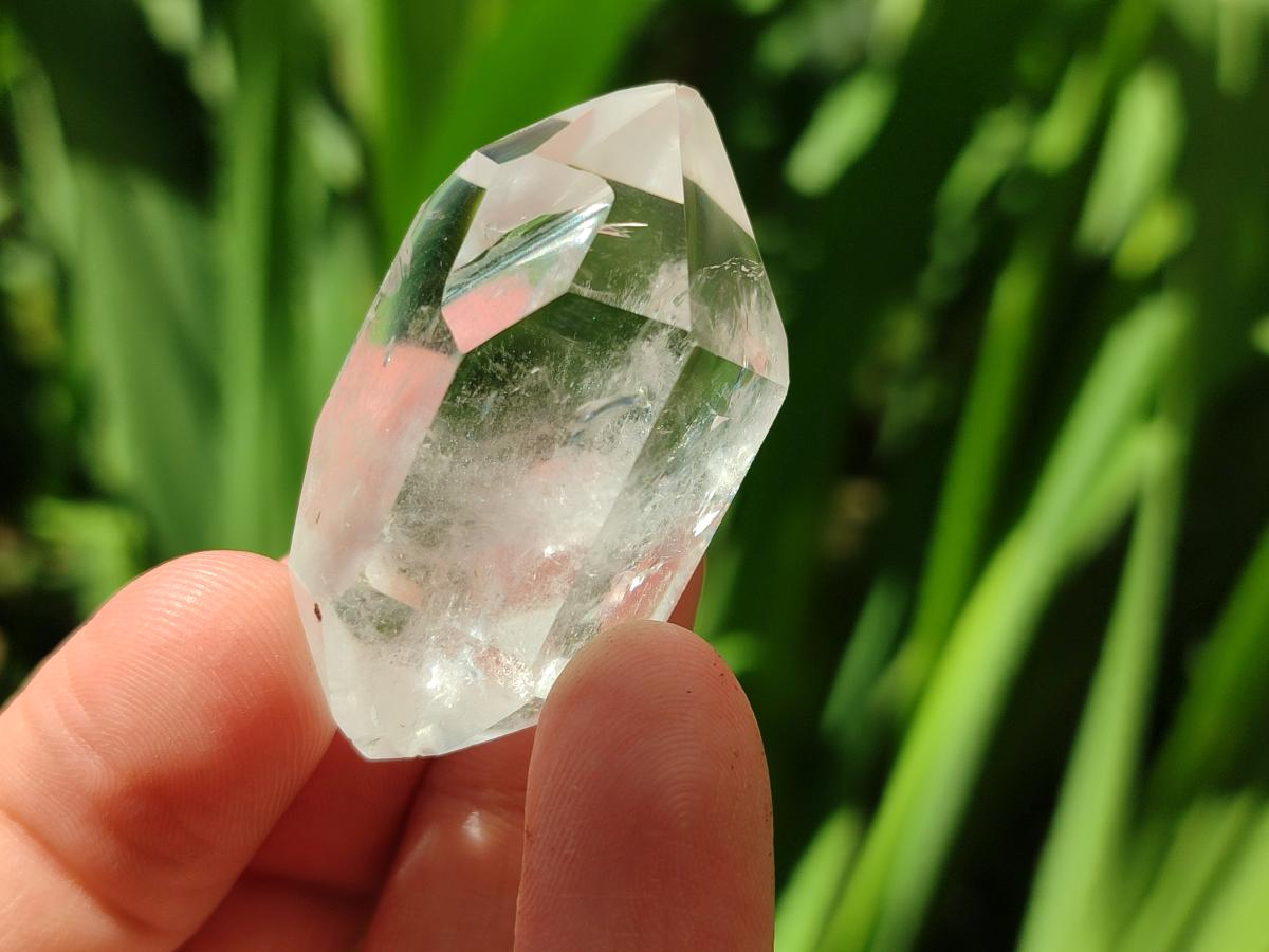 Polished Double Terminated Clear Quartz Crystals x 35 From Madagascar - Toprock Gemstones and Minerals 