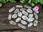 Polished Double Terminated Clear Quartz Crystals x 35 From Madagascar - Toprock Gemstones and Minerals 
