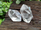 Polished Double Terminated Clear Quartz Crystals x 35 From Madagascar - Toprock Gemstones and Minerals 