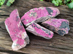 Natural Salrose Cobaltion Dolomite Specimens x 4 From Kakanda, Congo