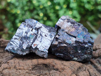 Natural Bright Silver Lead Galena Cobbed Specimens x 20 From Kaokoveld, Namibia