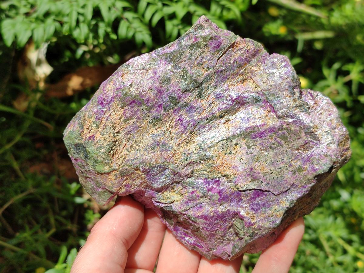 Natural Stichtite Cobbed Specimens x 6 From Barberton, South Africa