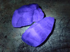 Natural Watermelon Fluorite Cobbed Specimens x 24 From Uis, Namibia