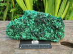 Natural Silky Malachite Specimens x 3 From Kasompe, Congo