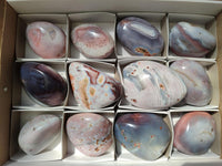 Polished Red Shashe River Agate Free Forms x 12 From Zimbabwe