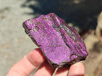 Natural Metallic Purpurite Specimens x 12 From Erongo, Namibia
