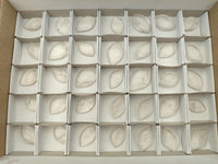 Polished Small Clear Girasol Quartz Crystal Angel Tears x 35 From Madagascar