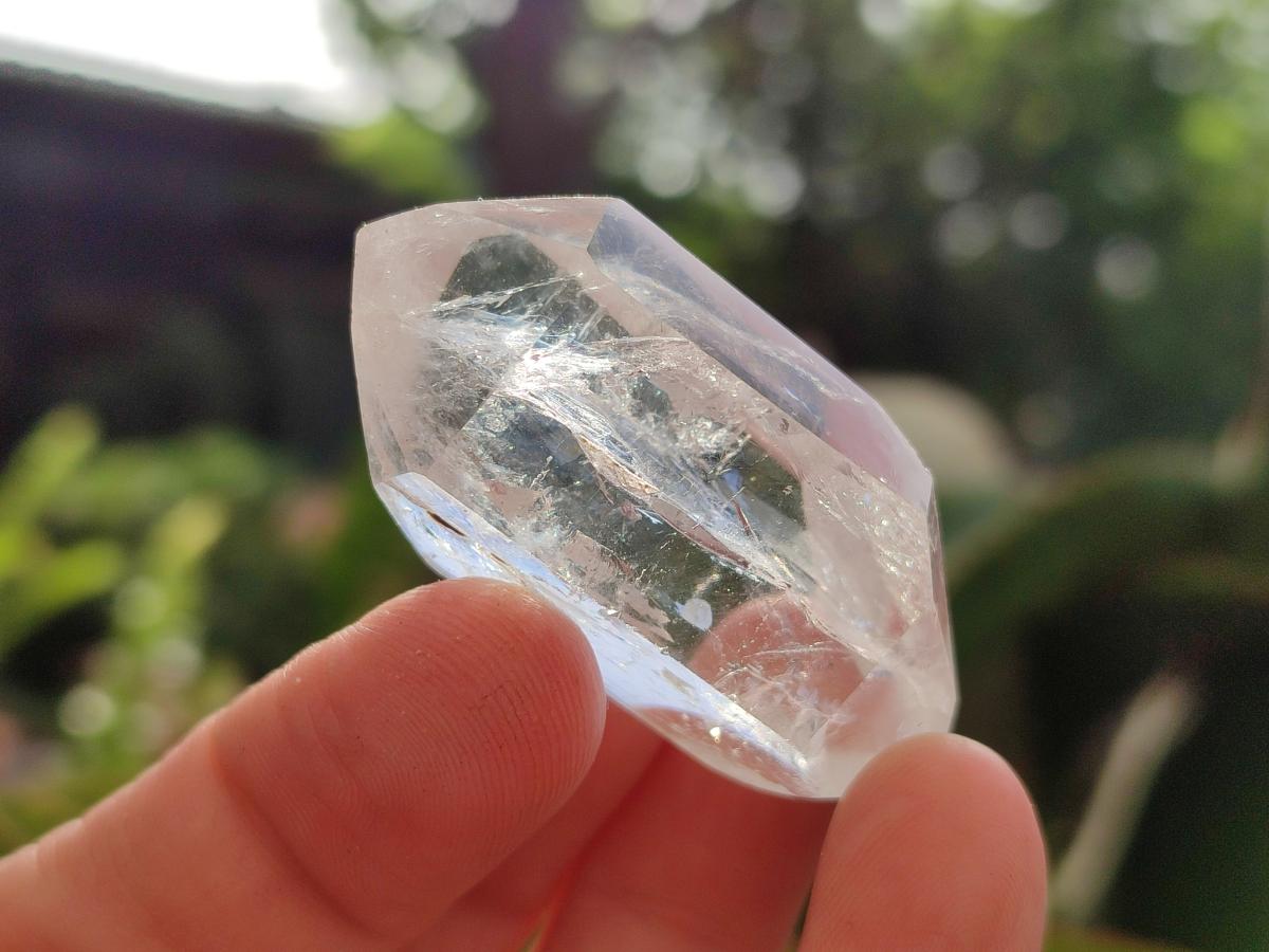 Polished Double Terminated Clear Quartz Crystals x 35 From Madagascar - Toprock Gemstones and Minerals 