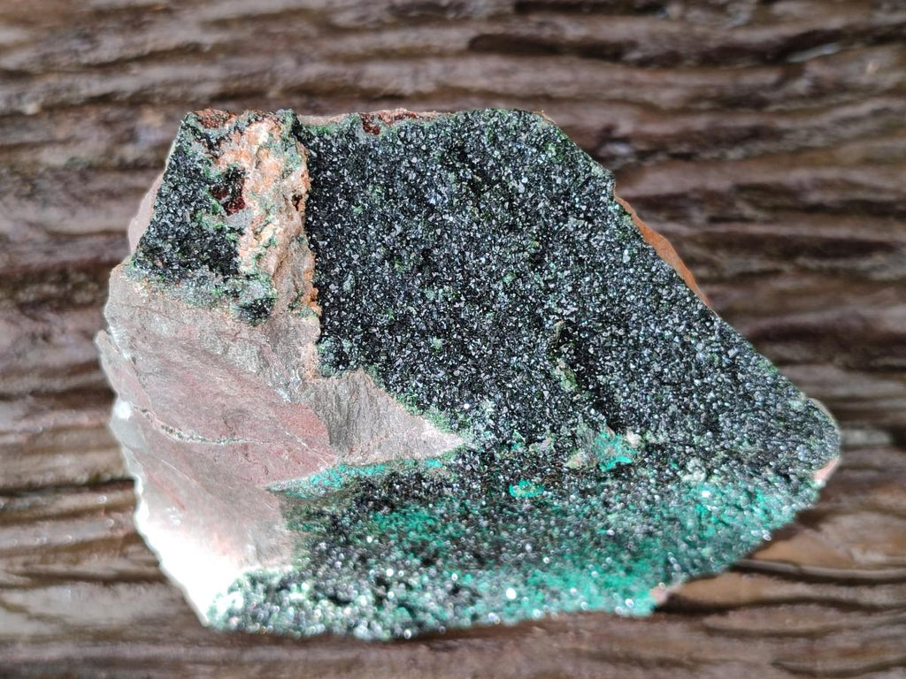 Natural Libethenite Crystals On Dolomite Matrix Specimens x 2 From Shituru, Congo