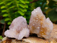 Natural Lilac Ametrine Spirit Crystals x 35 From Boekenhouthoek, South Africa