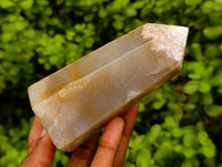 Polished Ocean Jasper Crystal Shaped Points x 3 From Madagascar