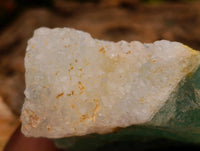 Natural Watermelon Fluorite Cobbed Specimens x 3 From Uis, Namibia