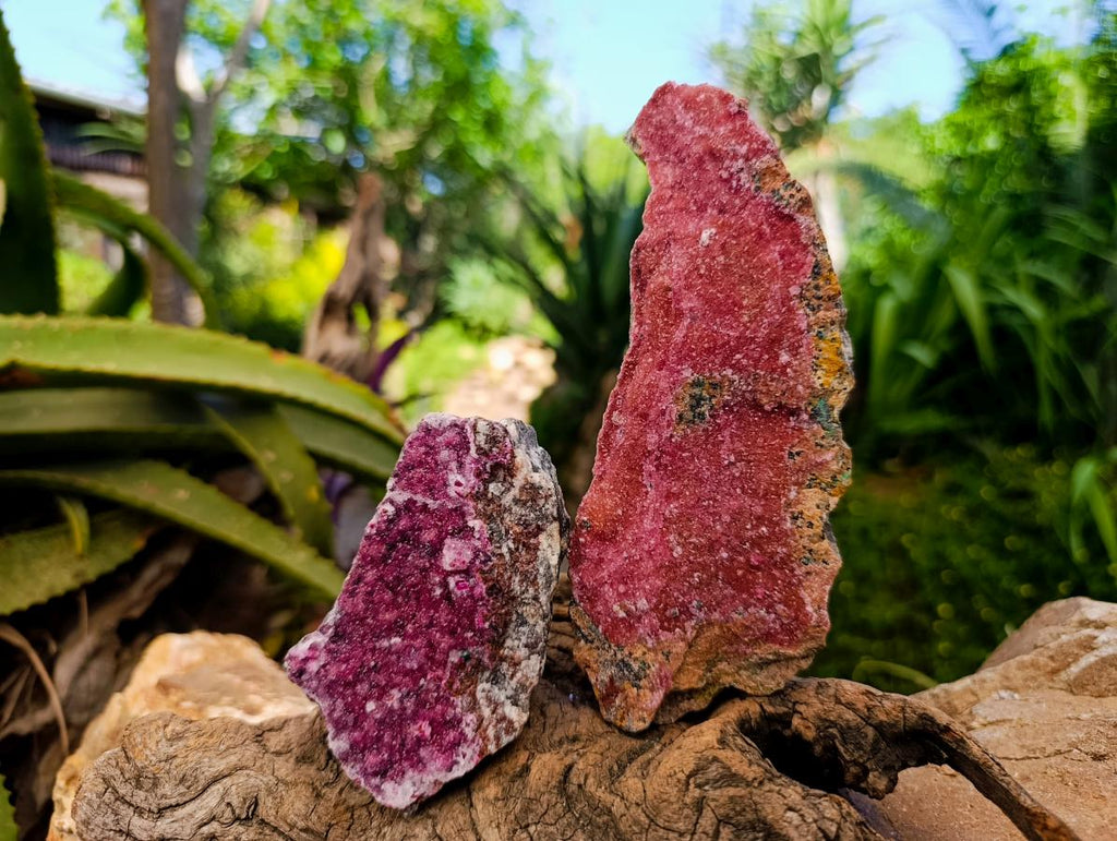 Natural Salrose Cobaltion Dolomite Specimens x 4 From Kakanda, Congo