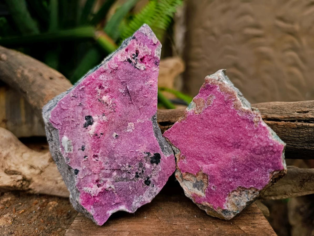 Natural Salrose Cobaltion Dolomite Specimens x 4 From Kakanda, Congo