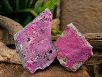 Natural Salrose Cobaltion Dolomite Specimens x 4 From Kakanda, Congo