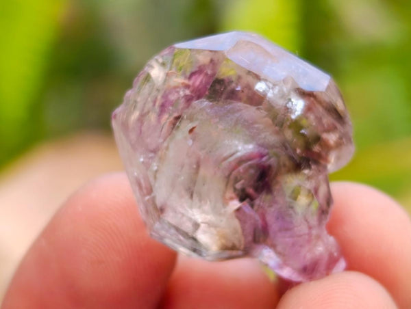 Natural Window Amethyst Crystals x 70 From Chiredzi, Zimbabwe