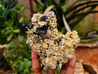 Natural Schorl Black Tourmaline With Vermiculite x 3 From Erongo, Namibia