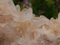 Natural Clear Quartz Crystal Clusters x 4 From Madagascar