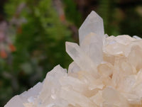 Natural Clear Quartz Crystal Clusters x 4 From Madagascar