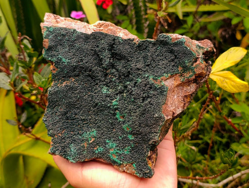 Natural Crystalline Malachite Specimen x 1 From Tenke Fungurume, Congo - Toprock Gemstones and Minerals 