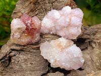 Natural Lilac Amethyst Ametrine Spirit Clusters x 12 From Boekenhouthoek, South Africa