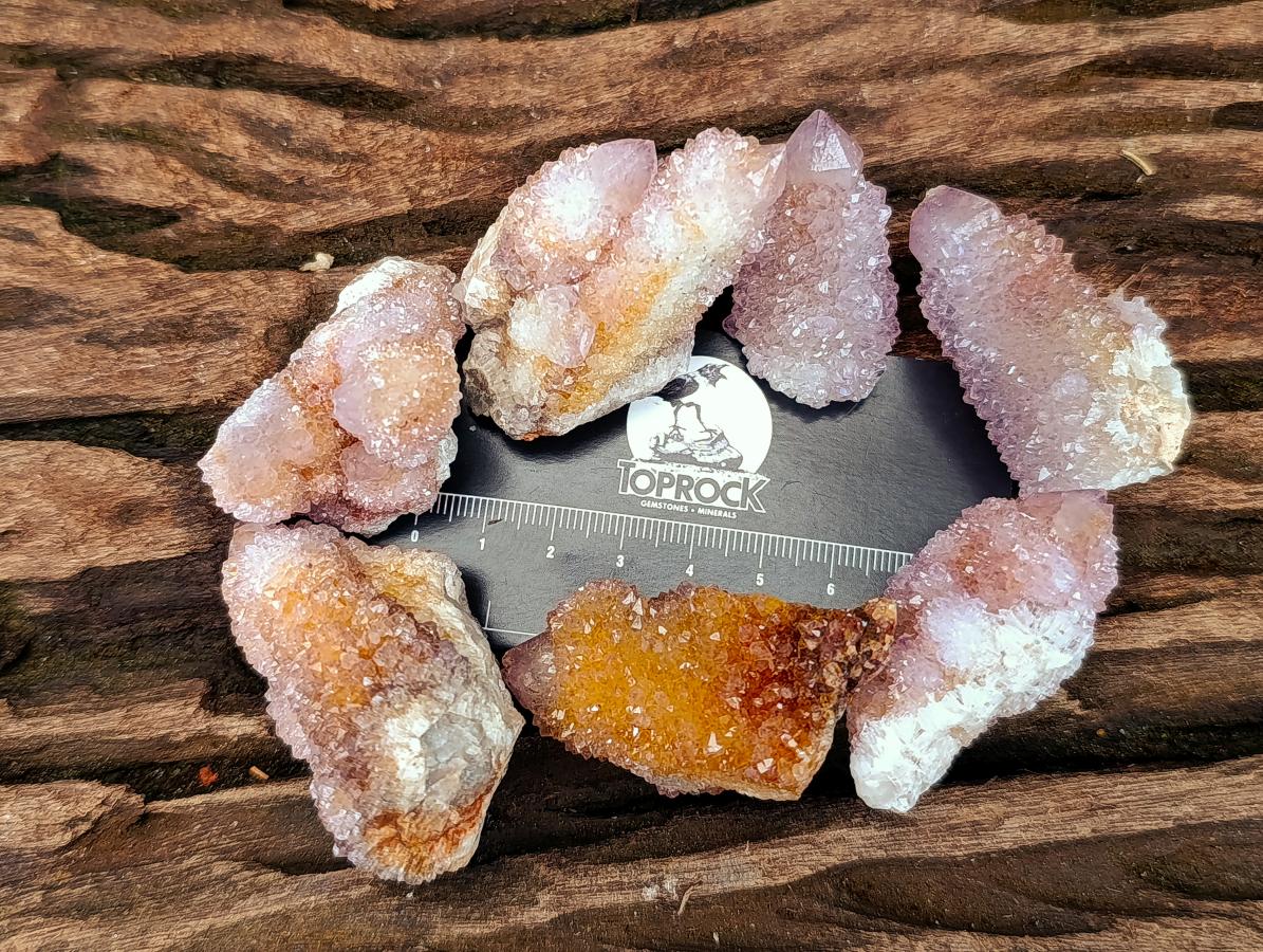 Natural Lilac Amethyst Spirit and Ametrine Crystals x 35 From Boekenhouthoek, South Africa