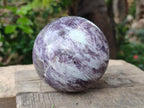 Polished Lepidolite Spheres x 2 From Ambatondrazaka, Madagascar
