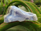 Natural Blue Lace Agate Geode Specimens x 12 From Nsanje, Malawi