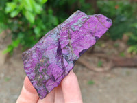 Natural Metallic Silky Purpurite Cobbed Specimens x 12 From Erongo, Namibia