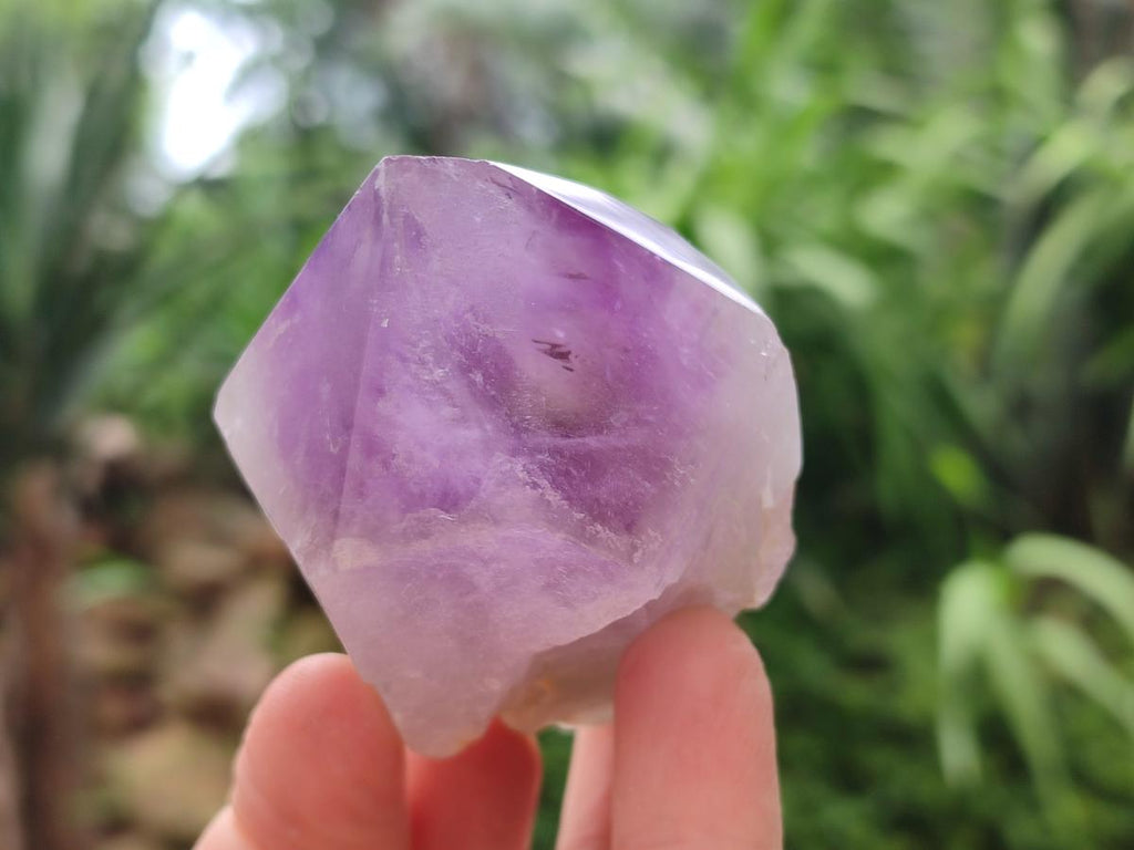 Polished Jacaranda Amethyst Crystals x 6 From Mumbwa, Zambia