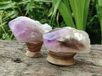 Polished Jacaranda Amethyst Crystals x 6 From Mumbwa, Zambia