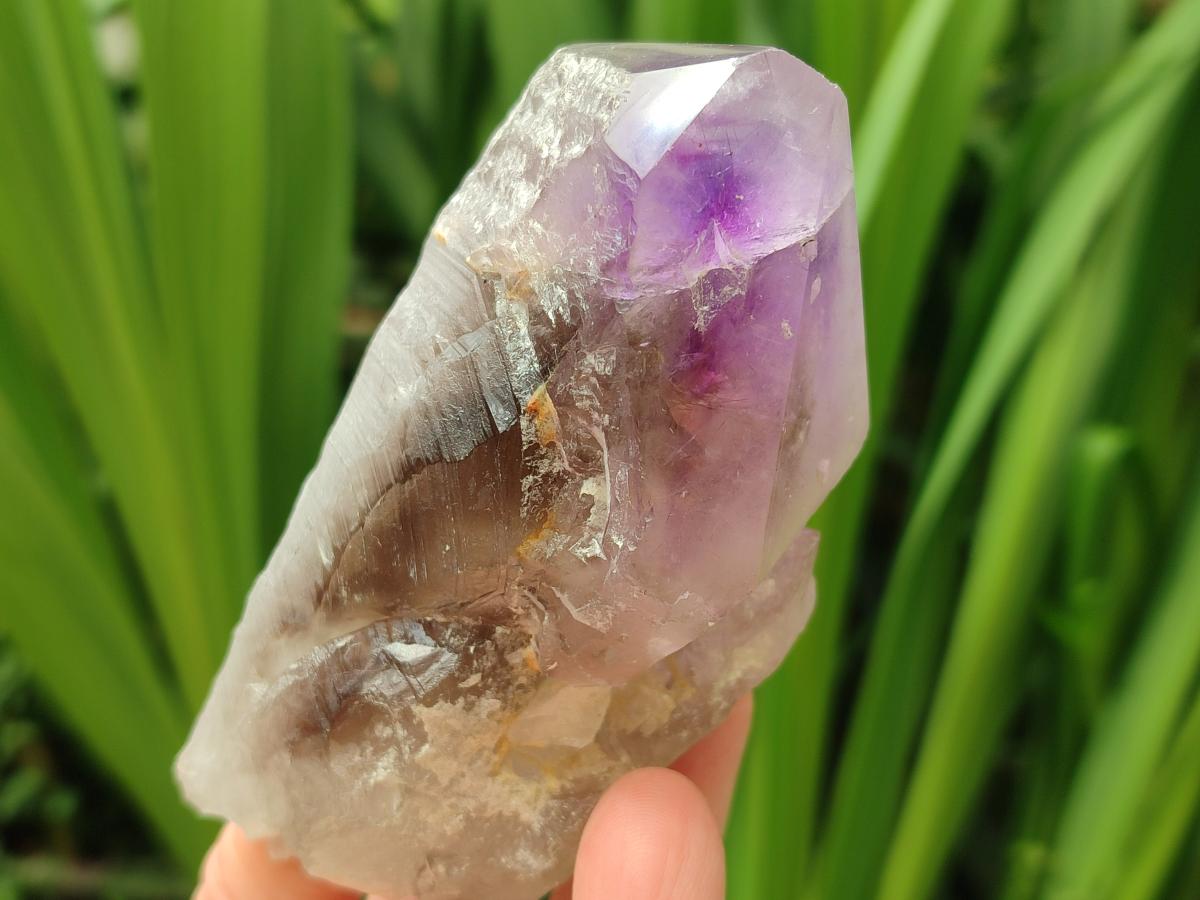 Polished Jacaranda Amethyst Crystals x 6 From Mumbwa, Zambia