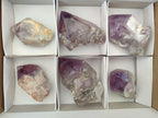 Polished Jacaranda Amethyst Crystals x 6 From Mumbwa, Zambia