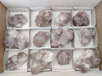 Natural Lilac Amethyst Spirit Clusters x 12 From Boekenhouthoek, South Africa