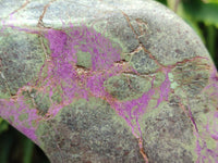 Polished Stichtite Standing Free Forms x 2 From Barberton, South Africa
