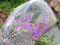 Polished Stichtite Standing Free Forms x 2 From Barberton, South Africa