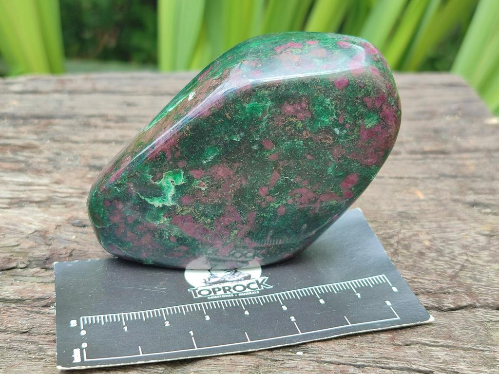 Polished Ruby Corundum In Chrome Verdite Standing and Free Forms x 6 From Mutoko, Zimbabwe - Toprock Gemstones and Minerals 