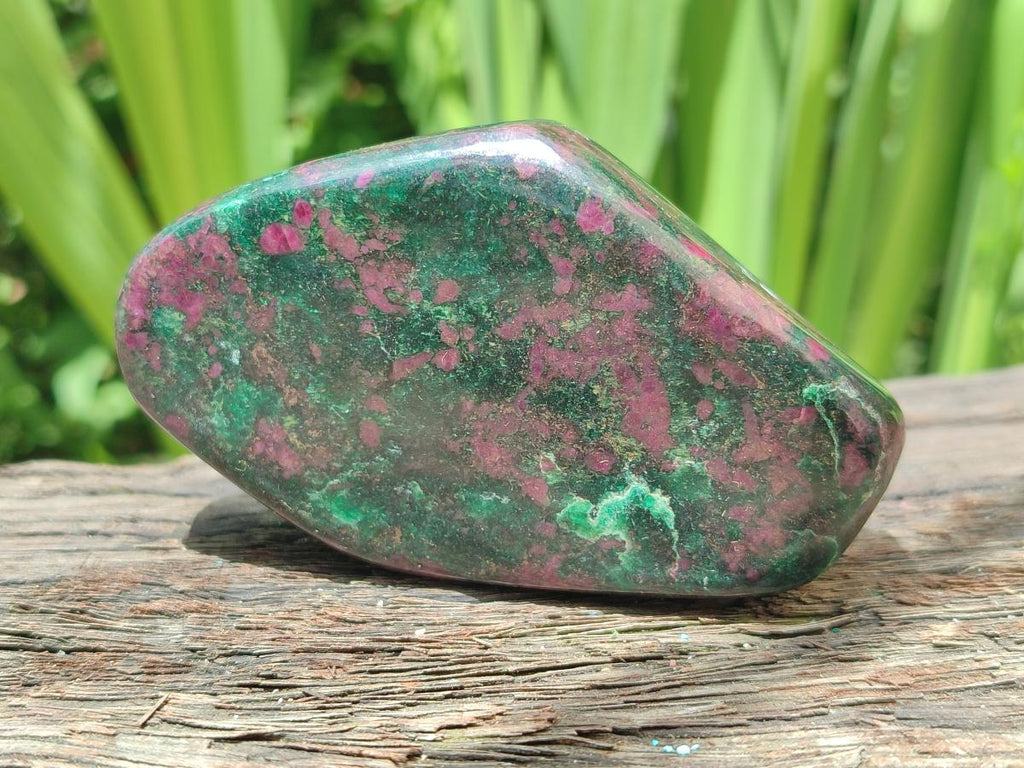 Polished Ruby Corundum In Chrome Verdite Standing and Free Forms x 6 From Mutoko, Zimbabwe - Toprock Gemstones and Minerals 