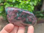 Polished Ruby Corundum In Chrome Verdite Standing and Free Forms x 6 From Mutoko, Zimbabwe - Toprock Gemstones and Minerals 