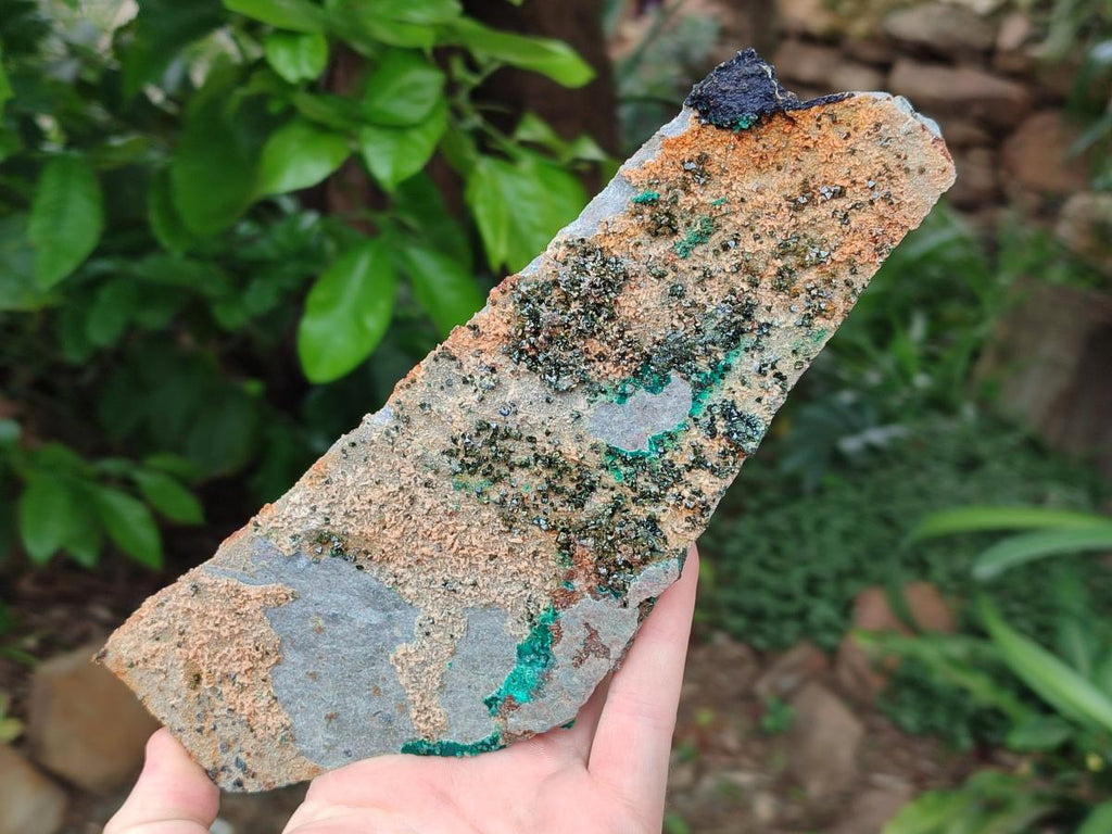 Natural Libethenite Crystals On Dolomite Matrix Specimens x 4 From Shituru, Congo