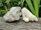 Natural Drusy Snow Finger Crystals x 12 From Albert's Mountain, Lesotho