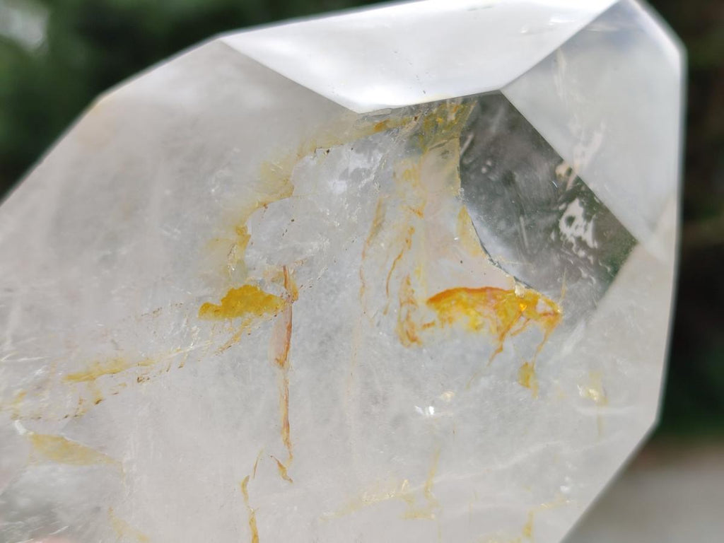 Polished Large Clear Quartz Crystals x 2 From Madagascar