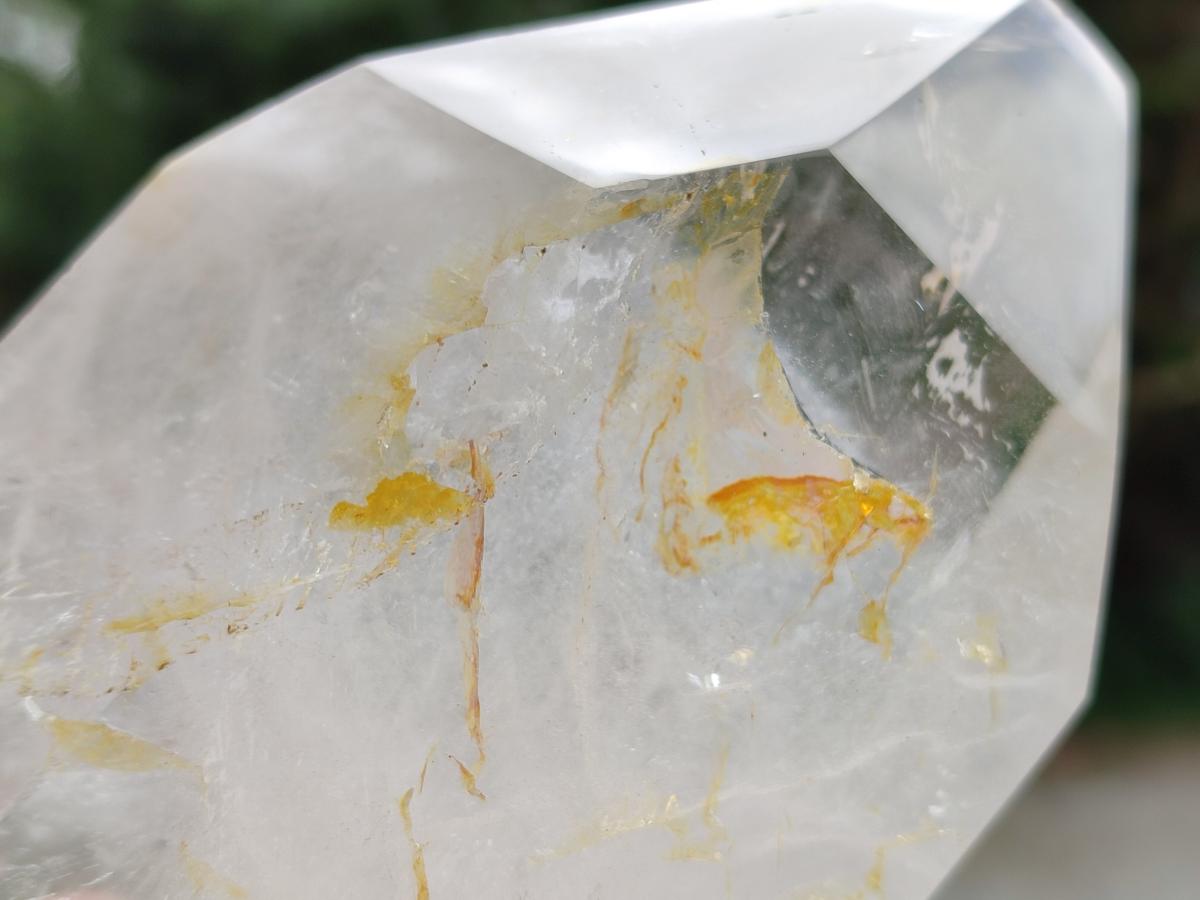 Polished Large Clear Quartz Crystals x 2 From Madagascar