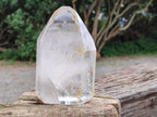 Polished Large Clear Quartz Crystals x 2 From Madagascar