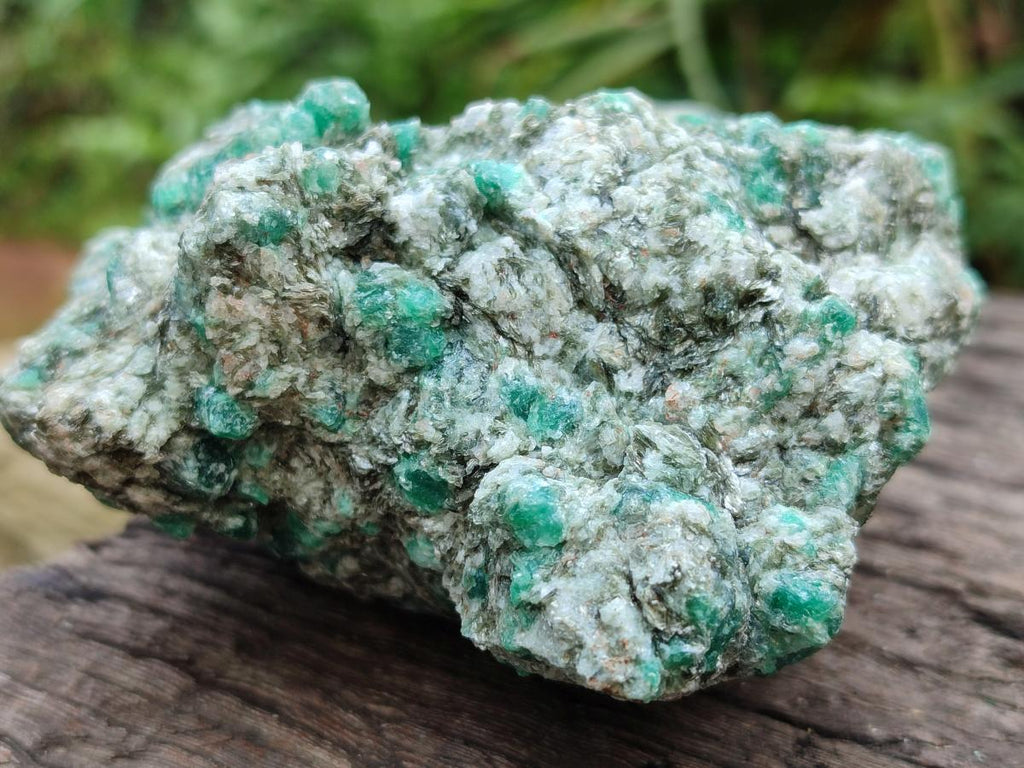 Natural Emerald Mica 'Mutokolite' Cobbed Specimens x 3 From Mutoko, Zimbabwe