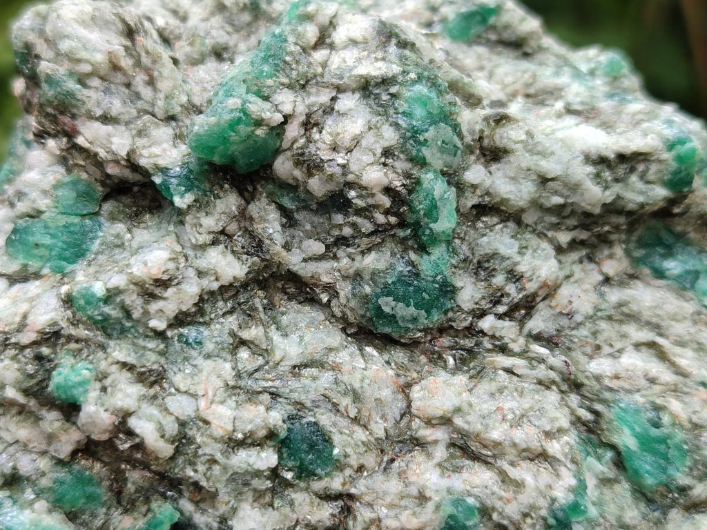 Natural Emerald Mica 'Mutokolite' Cobbed Specimens x 3 From Mutoko, Zimbabwe
