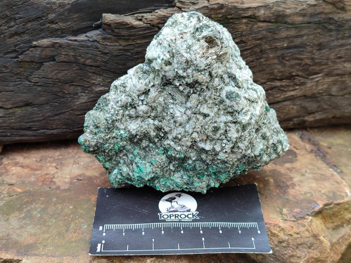 Natural Emerald Mica 'Mutokolite' Cobbed Specimens x 3 From Mutoko, Zimbabwe